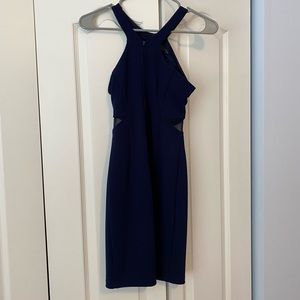 Formal navy dress